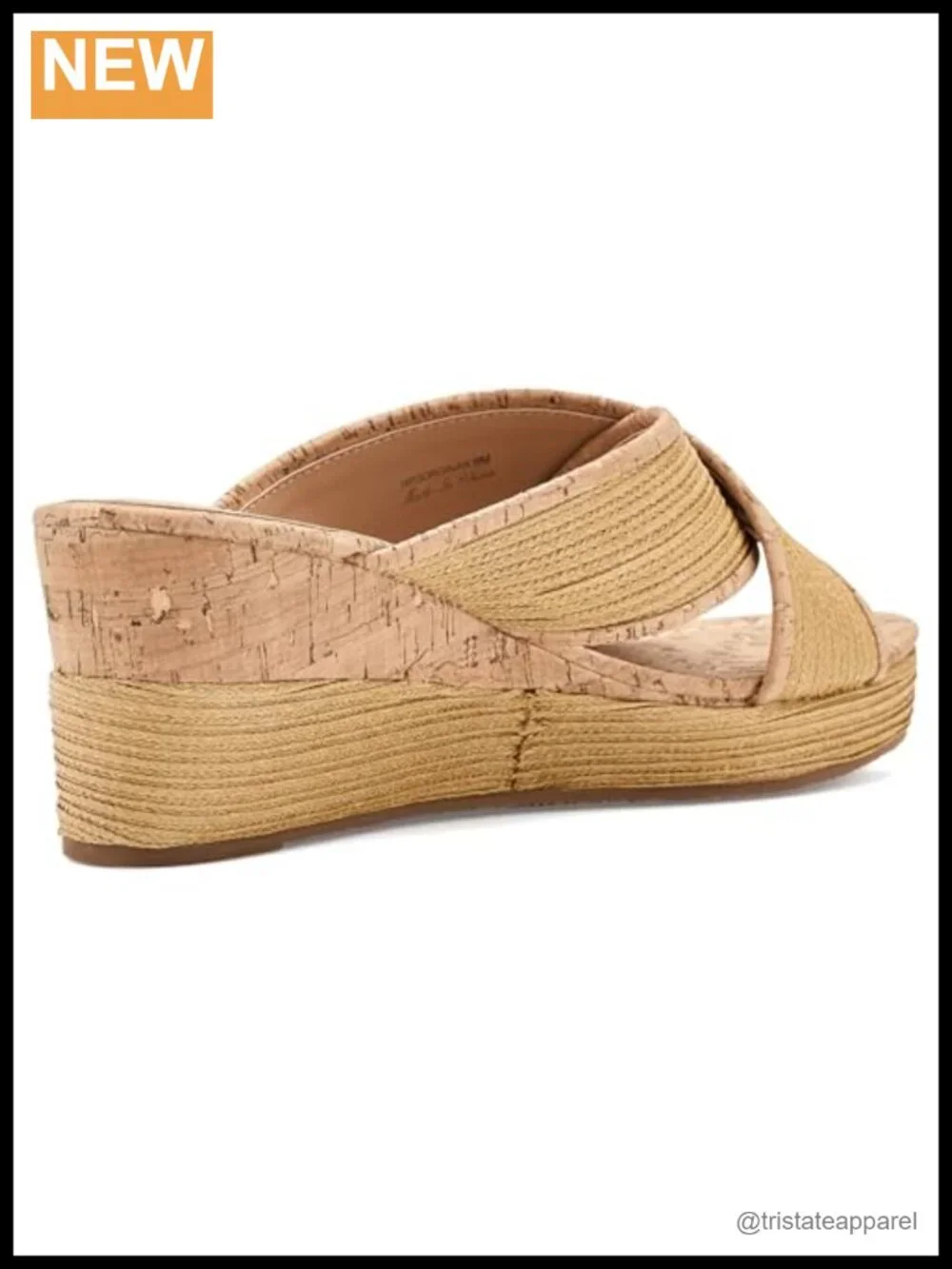 Donald Pliner Gorgina Woven Raffia Cork Wedge Sandal
